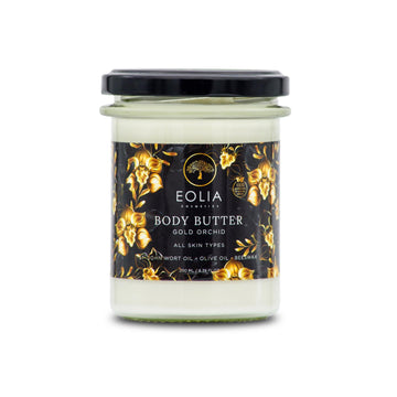 Natural Body Butter With Olive Oil St. John's Wort Oil Beeswax Golden Orchid Eolia Cosmetics - Kallisti Natural