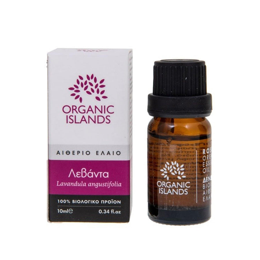 Organic Greek Lavender Essential Oil Organic Islands From Naxos Greece In Beautiful Packaging On Sale